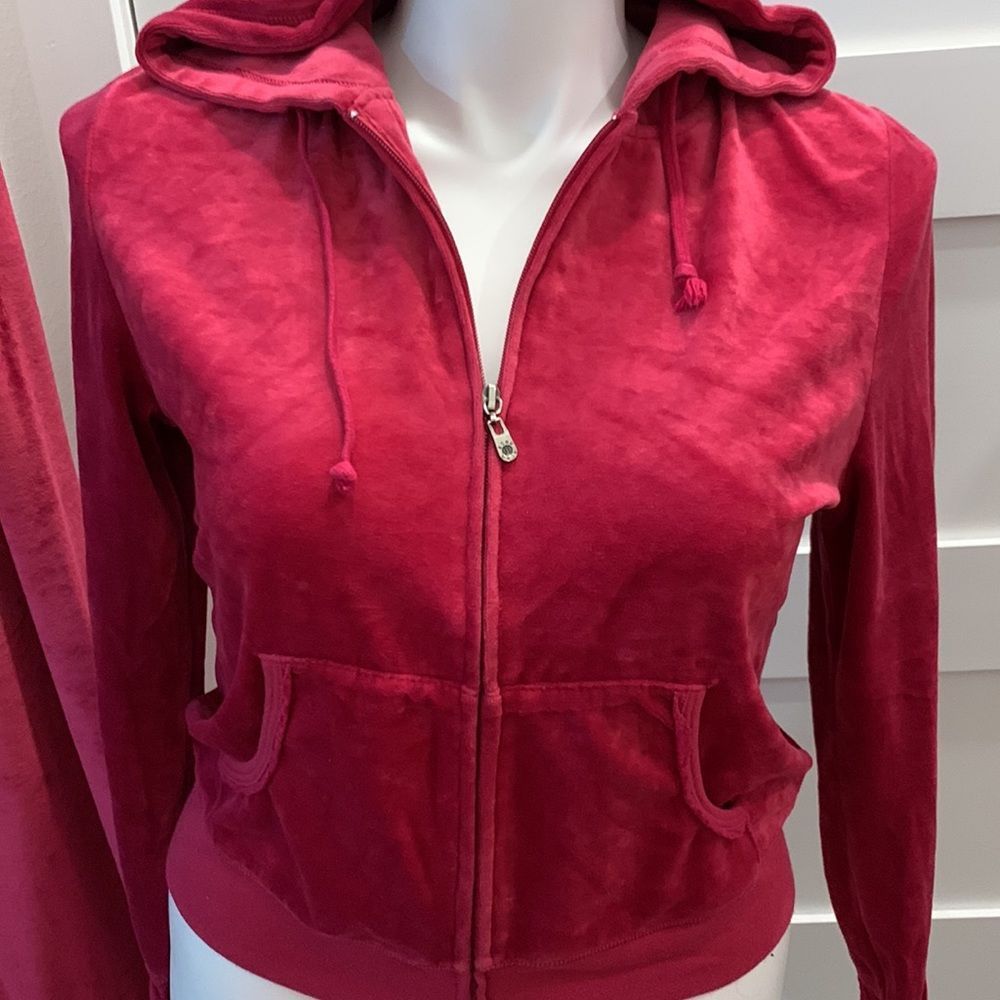 BCBG MAXAZRIA Velour Suit Size XL